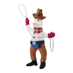 Home Accents Holiday 4 Ft LED Cowboy Snowman 7 Home Accents Holiday 4 Ft LED Cowboy Snowman -Christmas decorations shop home accents holiday christmas yard decorations ty310 2014 40 1000