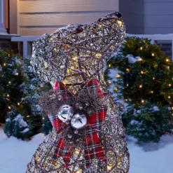 Home Accents Holiday 2.5 Ft Meadow Frost Brown LED Dog 8 Home Accents Holiday 2.5 Ft Meadow Frost Brown LED Dog -Christmas decorations shop home accents holiday christmas yard decorations ty321 1711 2 a0 1000