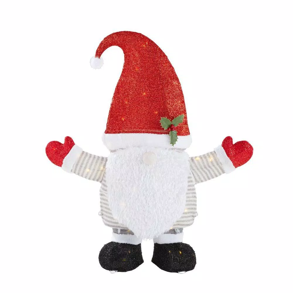 Home Accents Holiday 3 Ft. Yuletide Lane LED Large Christmas Gnome 1 Home Accents Holiday 3 Ft. Yuletide Lane LED Large Christmas Gnome
