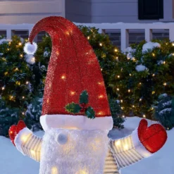 Home Accents Holiday 3 Ft. Yuletide Lane LED Large Christmas Gnome 8 Home Accents Holiday 3 Ft. Yuletide Lane LED Large Christmas Gnome -Christmas decorations shop home accents holiday christmas yard decorations ty447 2014 a0 1000