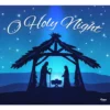 My Door Decor 7 Ft. X 8 Ft. Nativity Scene O’Holy Night-Christmas Garage Door Decor Mural For Single Car Garage
