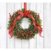 My Door Decor 7 Ft. X 8 Ft. Christmas Wreath-Christmas Garage Door Decor Mural For Single Car Garage