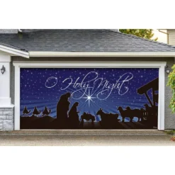 My Door Decor 7 Ft. X 16 Ft. Nativity O’Holy Night Christmas Garage Door Decor Mural For Double Car Garage 5 My Door Decor 7 Ft. X 16 Ft. Nativity O’Holy Night Christmas Garage Door Decor Mural For Double Car Garage -Christmas decorations shop my door decor christmas flags 285905xmas 003 c3 1000