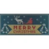 My Door Decor 7 Ft. X 16 Ft. Christmas Sweater Christmas Garage Door Decor Mural For Double Car Garage