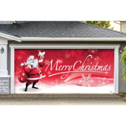 My Door Decor 7 Ft. X 16 Ft. Santa’s Merry Christmas Garage Door Decor Mural For Double Car Garage 5 My Door Decor 7 Ft. X 16 Ft. Santa’s Merry Christmas Garage Door Decor Mural For Double Car Garage -Christmas decorations shop my door decor christmas flags 285905xmas 012 c3 1000