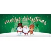 My Door Decor 7 Ft. X 16 Ft. Christmas Characters Merry Christmas-Christmas Garage Door Decor Mural For Double Car Garage