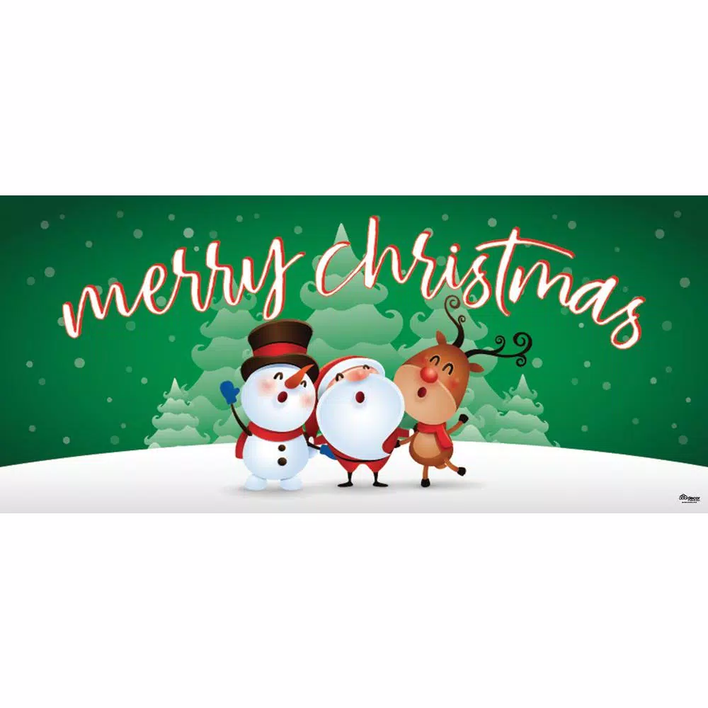 My Door Decor 7 Ft. X 16 Ft. Christmas Characters Merry Christmas-Christmas Garage Door Decor Mural For Double Car Garage 1 My Door Decor 7 Ft. X 16 Ft. Christmas Characters Merry Christmas-Christmas Garage Door Decor Mural For Double Car Garage