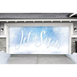 My Door Decor 7 Ft. X 16 Ft. Let It Snow-Christmas Garage Door Decor Mural For Double Car Garage 5 My Door Decor 7 Ft. X 16 Ft. Let It Snow-Christmas Garage Door Decor Mural For Double Car Garage -Christmas decorations shop my door decor christmas flags 285905xmas 027 c3 1000