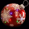 National Tree Company 18 In. Pre-Lit Ball Ornament Decoration
