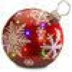 National Tree Company 18 In. Pre-Lit Ball Ornament Decoration 3 National Tree Company 18 In. Pre-Lit Ball Ornament Decoration -Christmas decorations shop national tree company christmas yard decorations bg 19487ar c3 1000