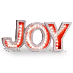 National Tree Company 18.5 In. JOY Sign With LED Lights 4 National Tree Company 18.5 In. JOY Sign With LED Lights -Christmas decorations shop national tree company christmas yard decorations df 000021x c3 1000
