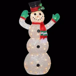 National Tree Company 48 In. Snowman Decoration With Clear Lights