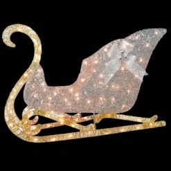 National Tree Company 48 In. Santa’s Sleigh With Clear Lights