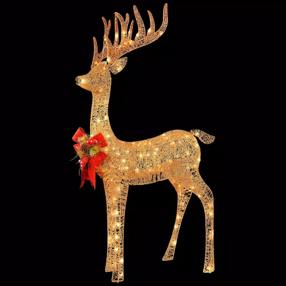 National Tree Company 48 In. Pre-lit Standing Reindeer 1 National Tree Company 48 In. Pre-lit Standing Reindeer