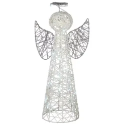 National Tree Company 24 In. Pre-Lit Angel Cone Tree