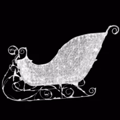 National Tree Company 60 In. Santa’s Sleigh With LED Lights