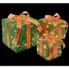 National Tree Company Pre-Lit Green Sisal Gift Box Assortment