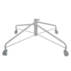 Northlight White Metal Rolling Christmas Tree Stand For 9 Ft. To 12 Ft. Artificial Trees
