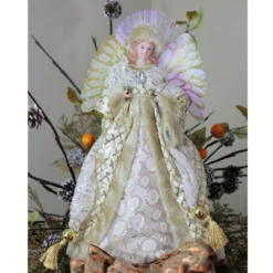 Northlight 16 In. Lighted B/O Fiber Optic Angel In Golden Sequined Gown Christmas Tree Topper 5 Northlight 16 In. Lighted B/O Fiber Optic Angel In Golden Sequined Gown Christmas Tree Topper -Christmas decorations shop northlight christmas tree toppers 32606680 4f 1000