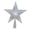 Northlight 10 In. LED Lighted 5 Point Star Christmas Tree Topper With Clear Lights