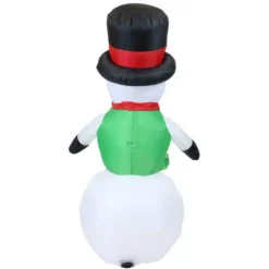 Sunnydaze Decor 6.8 Ft. Holly Jolly Snowman Outdoor Inflatable Decoration 9 Sunnydaze Decor 6.8 Ft. Holly Jolly Snowman Outdoor Inflatable Decoration -Christmas decorations shop sunnydaze decor christmas inflatables lde 954 66 1000