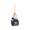 Team Sports America Denver Broncos 1-1/2 In. NFL Mascot Tiki Totem Christmas Ornament