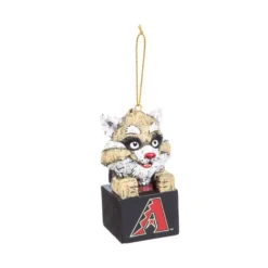 Team Sports America Arizona Diamondbacks 1-1/2 In. MLB Mascot Tiki Totem Christmas Ornament