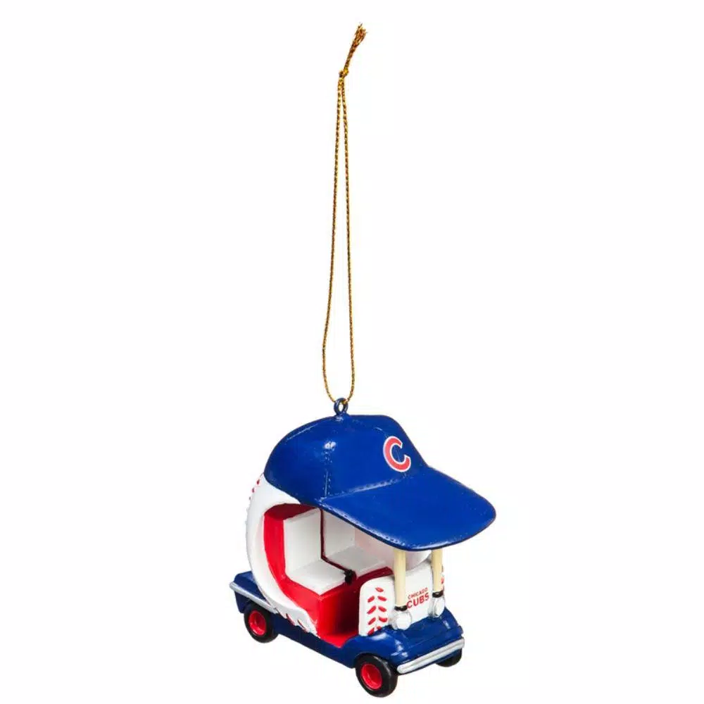 Team Sports America Chicago Cubs 3 In. MLB Field Car Christmas Ornament 1 Team Sports America Chicago Cubs 3 In. MLB Field Car Christmas Ornament