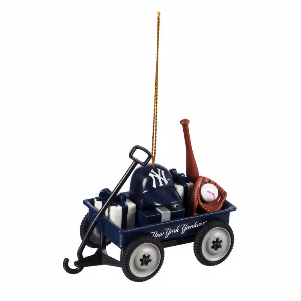 Team Sports America New York Yankees 1-3/4 In. MLB Team Wagon Christmas Ornament 1 Team Sports America New York Yankees 1-3/4 In. MLB Team Wagon Christmas Ornament
