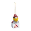 Team Sports America St Louis Cardinals 1-1/2 In. MLB Mascot Tiki Totem Christmas Ornament