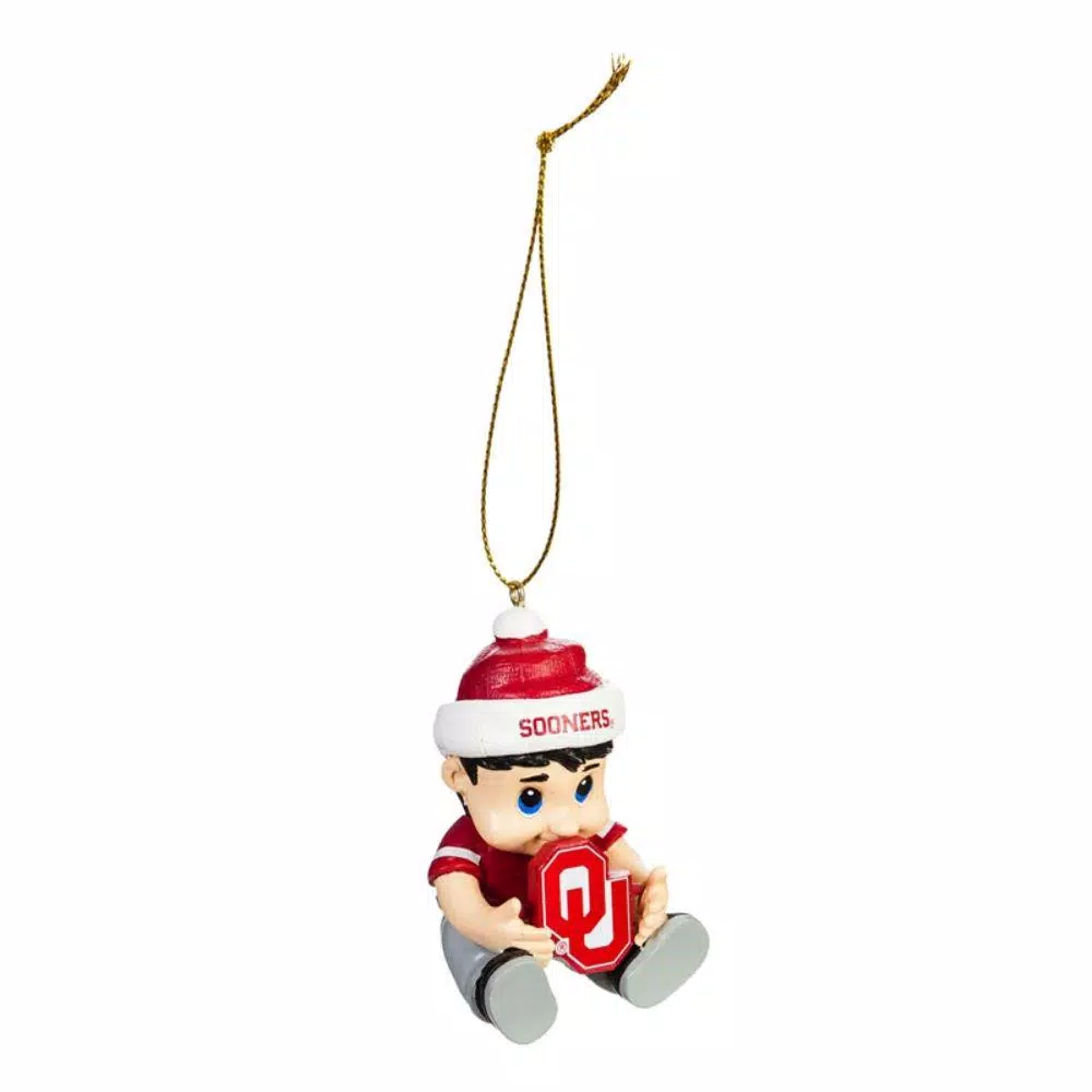 Team Sports America University Of Oklahoma 2 In. NCAA New Lil Fan Christmas Ornament 1 Team Sports America University Of Oklahoma 2 In. NCAA New Lil Fan Christmas Ornament