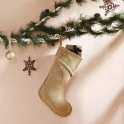 VHC Brands 15 In. Cotton Natural Nowell Farmhouse Christmas Decor Stocking 3 VHC Brands 15 In. Cotton Natural Nowell Farmhouse Christmas Decor Stocking -Christmas decorations shop vhc brands christmas stockings 28821 31 1000