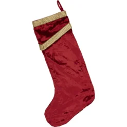 VHC Brands 20 In. Viscose Yule Christmas Red Glam Decor Stocking 4 VHC Brands 20 In. Viscose Yule Christmas Red Glam Decor Stocking -Christmas decorations shop vhc brands christmas stockings 32091 c3 1000