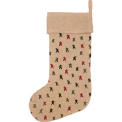 VHC Brands 20 In. Jute Primitive Star Natural Tan Farmhouse Christmas Decor Jute Stocking 4 VHC Brands 20 In. Jute Primitive Star Natural Tan Farmhouse Christmas Decor Jute Stocking -Christmas decorations shop vhc brands christmas stockings 42594 c3 1000