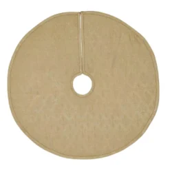 VHC Brands 21 In. Revelry Brick Red Traditional Christmas Decor Mini Tree Skirt -Christmas decorations shop vhc brands christmas tree skirts collars 31994 c3 1000