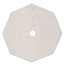 VHC Brands 48 In. Liv Pebble Grey Traditional Christmas Decor Tree Skirt 4 VHC Brands 48 In. Liv Pebble Grey Traditional Christmas Decor Tree Skirt -Christmas decorations shop vhc brands christmas tree skirts collars 32033 c3 1000