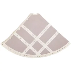 VHC Brands 48 In. Grey Margot Farmhouse Christmas Decor Tree Skirt 6 VHC Brands 48 In. Grey Margot Farmhouse Christmas Decor Tree Skirt -Christmas decorations shop vhc brands christmas tree skirts collars 42572 4f 1000