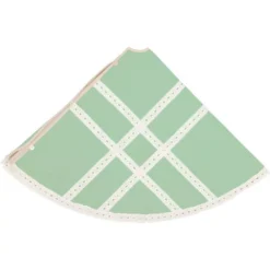 VHC Brands 60 In. Mint Margot Farmhouse Christmas Decor Tree Skirt 6 VHC Brands 60 In. Mint Margot Farmhouse Christmas Decor Tree Skirt -Christmas decorations shop vhc brands christmas tree skirts collars 42578 4f 1000