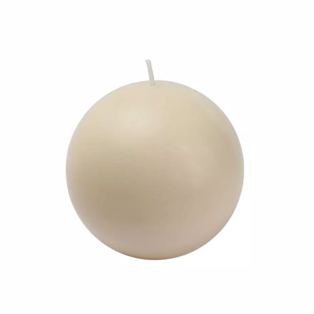 Zest Candle 4 In. Ivory Ball Candles (2-Box) 1 Zest Candle 4 In. Ivory Ball Candles (2-Box)