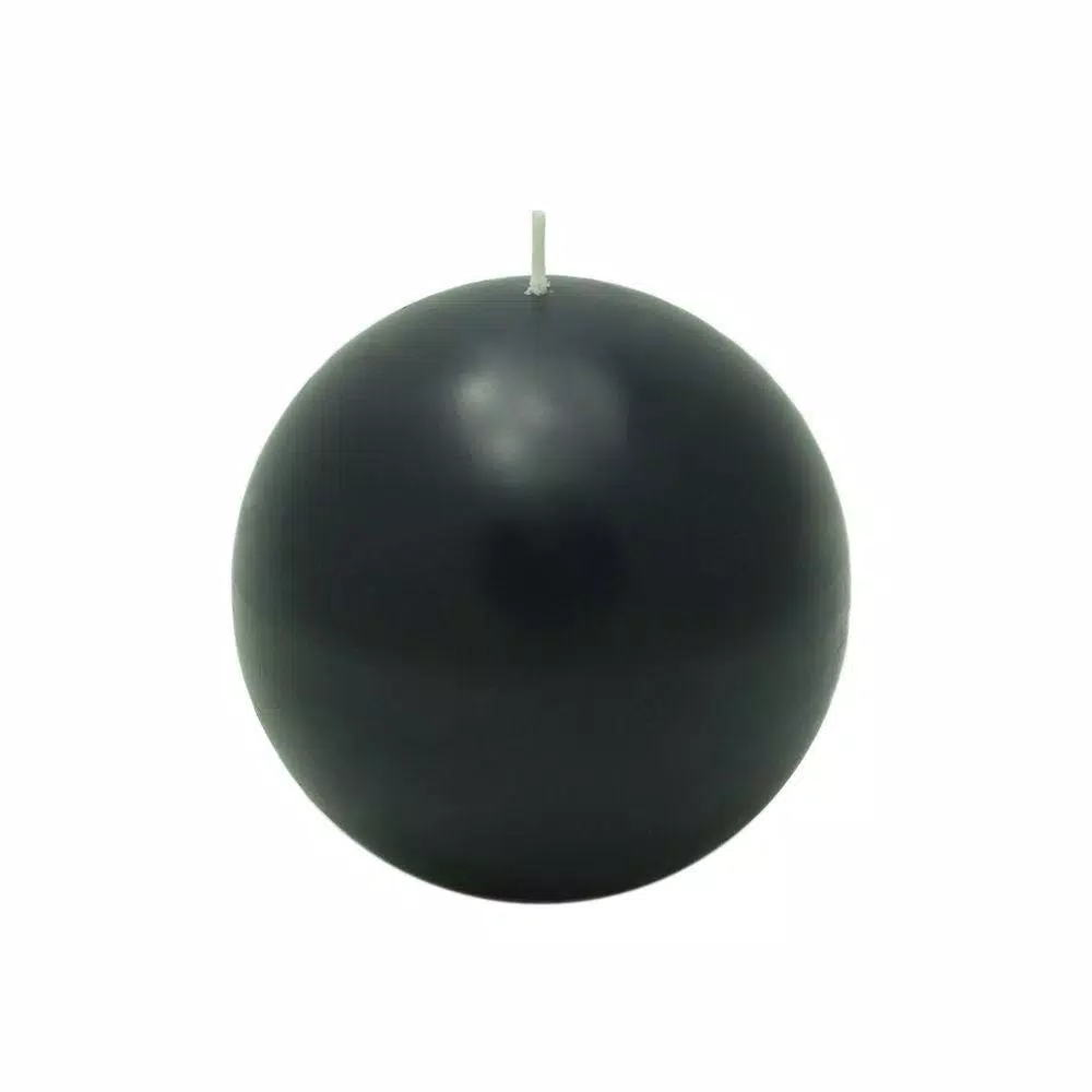 Zest Candle 4 In. Black Ball Candles (2-Box) 1 Zest Candle 4 In. Black Ball Candles (2-Box)
