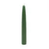 Zest Candle 6 In. Hunter Green Taper Candles (Set Of 12)