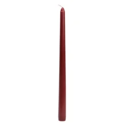 Zest Candle 12 In. Burgundy Taper Candles (12-Set) 3 Zest Candle 12 In. Burgundy Taper Candles (12-Set) -Christmas decorations shop zest candle christmas candles holders cez 073 c3 1000