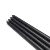 Zest Candle 12 In. Black Taper Candles (12-Set)