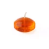 Zest Candle 1.75 In. Clear Orange Gel Floating Candles (Box Of 12)