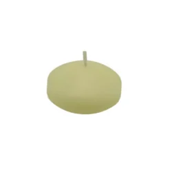 Zest Candle 1.75 In. Ivory Floating Candles (Box Of 24)