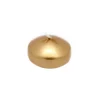 Zest Candle 1.75 In. Metallic Gold Floating Candles (Box Of 24)