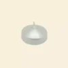 Zest Candle 1.75 In. Pearl White Floating Candles (Box Of 24)