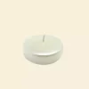 Zest Candle 2.25 In. Pearl White Floating Candles (Box Of 24)