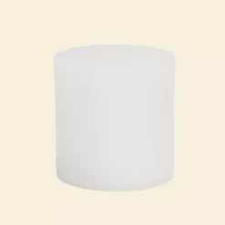 Zest Candle 3 In. X 3 In. White Pillar Candles Bulk (12-Case)