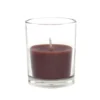 Zest Candle 2 In. Brown Round Glass Votive Candles (12-Box)